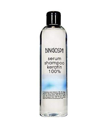 BINGOSPA Keratin Serum Shampoo Against Hair Breakage and Split Ends - 300 ml
