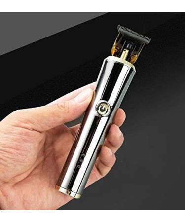 Men Hair Clipper Electric Pro Outliner Grooming Rechargeable Cordless Close Cutting T-Blade Trimmer for Men Gapped Detail Beard(Black) - Buy Online on GoSupps.com