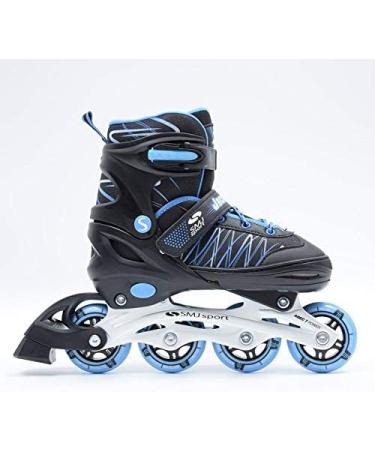 Buy SMJ Sport Children's 2-in-1 Inline & Ice Skates | Adjustable ABEC7 Size 34-37 | International Shipping - Buy Online on GoSupps.com