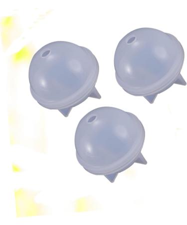 STOBOK 6 Pcs Epoxy Mold Stencils for Crafts Resin Baking Silicone Mold Soap Mold Ornaments Candy Whitex3pcs 4CMx3pcs - Buy Online on GoSupps.com