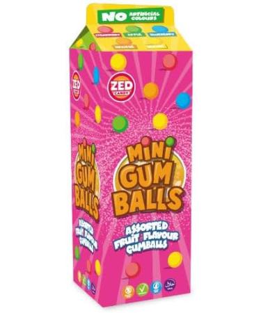 Zed Candy Mini Gumball Bubble Gum 400g Carton - Buy Online on GoSupps.com