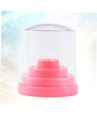 Beatifufu 1pc 48 Protect Nail Drill Bits Nail Bit Nail Grinding Head Storage Nail Drill Bits Stand Display Holder Stand Nail Drill Bit Holder Nail Drill Bits Holder Pink Multicolor Box Size 1 Pink - Buy Online on GoSupps.com