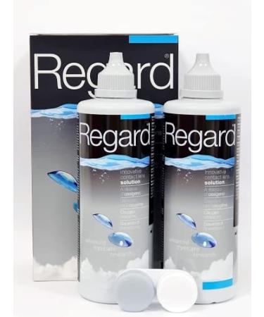 Regard   Premium Cleaning Solution for Contact Lenses 2 x 355ml