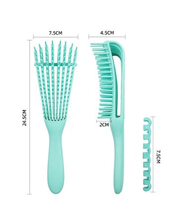 Discravilating Hairbrush for Curly Hair - Best Tangle Teaser for Afro Wavy & Thick Hair | Perfect for Women & Kids (3A to 4C) - Buy Online on GoSupps.com