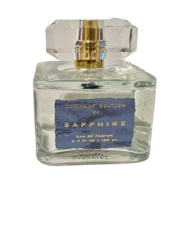 Sapphire Eau de Parfum for Women 3.4 Fl Oz 100 ml Notes of Peach Rosewater and Musk