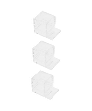 HAPINARY 3pcs Mini Liquid Feeder Ants Water Feeding Clear Ants Feeder Plastic Insect Feeder