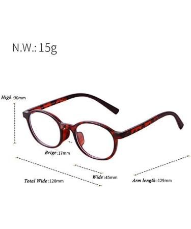 Buy Ade Wu Children's Anti-Blue Light Glasses | TR90 Round Frame for Boys & Girls - Blue Light Filter & Anti-Fatigue - Buy Online on GoSupps.com