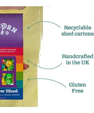 Popcorn Shed Gourmet Gluten Free Vegetarian Snack, Vanilla Rainbow 80g - Pack of 1 - Buy Online on GoSupps.com