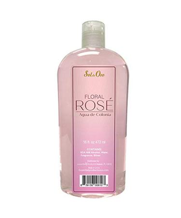 Sol de Oro Splash Cologne Floral Rose 16 oz