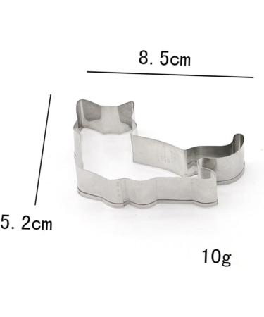 OUNONA 5 Pcs Fondant Molds Cookie Cutters Stainless Steel Mold Cookie Molds DIY Cake Mold Baking Mold Die Cutting Fruit medium Silver - Buy Online on GoSupps.com