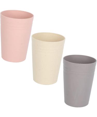 STOBAZA 6 Pcs Straw Bathroom Cups & Toothbrush Organizer Reusable Gargle Cups & Travel Mugs for Kids Eco-Friendly Toothbrush Holders - Buy Online on GoSupps.com