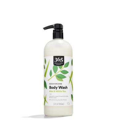 365 by Whole Foods Market Body Wash Moisturizing Aloe & White Tea 32 Fl Oz