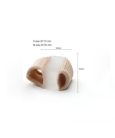 CLIO Bunion Toe Corrector with Gel Spacers - 2 Loops for Overlapping Toes and Bunion Separation - Buy Online on GoSupps.com