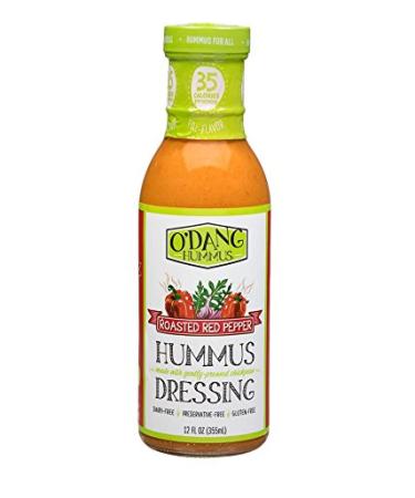 O'DANG HUMMUS Roasted Red Pepper Hummus Dressing ( 2 PACK )