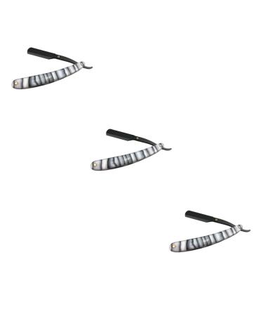 Beavorty 6 STK Handwalier For Men Men Razing Men Razor Razor Aus Steel Safe Razor Men Razor Metal Hairpange Man