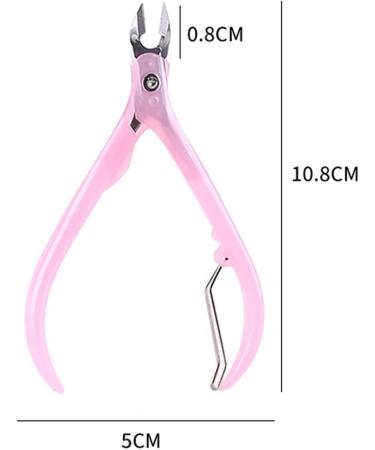 SVAASA Nail Clippers 1PC Toenail Cuticle Nipper Clippers Trimmers Edge Cutter Manicure Scissor Plier Tool Pedicure Dead Skin Remover (Color : Blue) - Buy Online on GoSupps.com