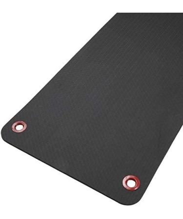 SPRI Hanging Exercise Mat 56x23 for Group Fitness Classes - Commercial Grade Quality (Black) - Buy Online on GoSupps.com