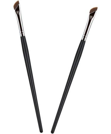 Baluue 4 Pcs Eyebrow Brush Eyeshadow Concealer Brush Eyeliner Brush Angled Eye Shadow Brush Wood - Buy Online on GoSupps.com