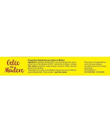 Maggi - Madeira Jelly 48G - Pack of 5 - Fast Delivery in France - Price Per Lot - Buy Online on GoSupps.com