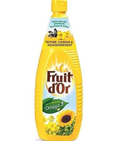 FRUIT D'OR - Omega 3 and 6 Oil 1L - Set of 2 - Best Offer - Buy Online on GoSupps.com