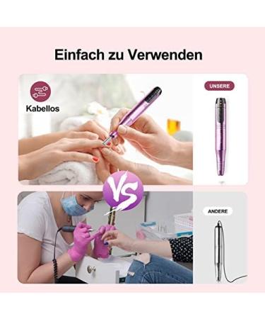 11-in-1 Wireless Electric Nail Cutter Set - Professional Manicure & Pedicure Tool for Gel/Acrylic Nails - Portable Nail File Polishing & Corn Removal - Buy Online on GoSupps.com