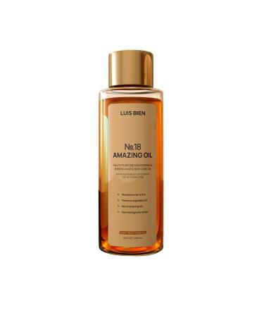 Luis Bien - No: 18 Amazing Oil - Moisturizing and Nourishing Oil for Hair and Skin - 100 ml