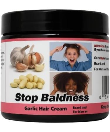 MEEMAW Garlic Hair Miracle Cream Grow Stronger Shine Brighter Naturally Stronger Roots Thicker Hair Bolder You Strengthen Your Hair Beard and Eyebrows From the Power of Nature to Yours - Buy Online on GoSupps.com