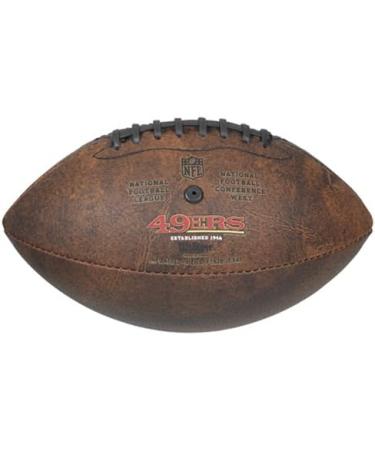 NFL San Francisco 49ers 9-Inch Championship Commemorative Football - Buy Online on GoSupps.com