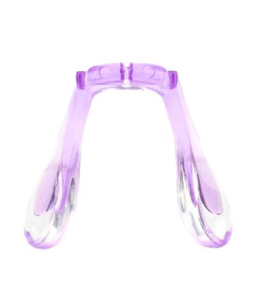 Celika replacement-nose broken glass accessories 2 pieces of purple silicone-and screw-and-glass-nose pads-substance-shaped-shaped plastic glasses transparent nose padding arm