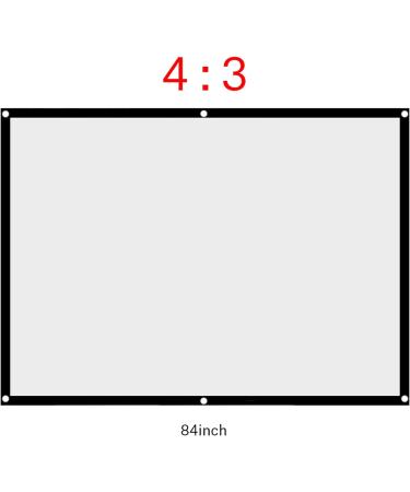 Portable Rear Projection Screen 60-100 Inch | Foldable Cinema Projector Screen for Outdoor Film & Open Air Cinema - Buy Online on GoSupps.com