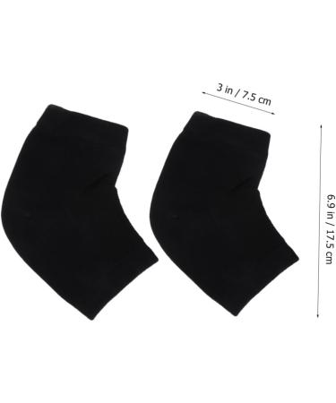Beavorty 2 Pairs Women s Socks Heel Moisture Socks Silicone Silk Socks moisturizing Heel Sleeve Womens Socks moisturising Heel Sock Socks for Women Ankle Men and Women Lotion Anti-Crack - Buy Online on GoSupps.com