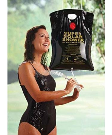 Coghlan's Solar Heated Camp Shower 5 Gallon - Portable Outdoor Shower - Buy Online on GoSupps.com