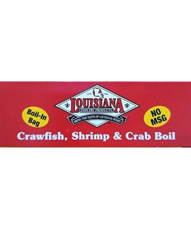 Louisiana Fish Fry Products Crawfish Shrimp and Crab Boil (Boil-in Bag) 3 oz / 85g - Buy Online on GoSupps.com