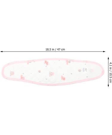3Pcs Newborn Baby Belly Binder Set - Cotton Navel Band & Abdominal Wraps for Umbilical Cord Protection - Pink Infant - Buy Online on GoSupps.com