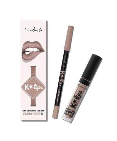 Lovely Makeup K Lips N4 Lip Set