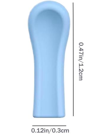 Ear Cleaner Replacement Heads - 1.2x0.35cm Ears Wax Removal Attachments Soft Elastic Earss Scoop Tips | Gentle Ear Care Accessories Durable Cleaning Parts Universal Fit Earr Tool Heads for Visual - Buy Online on GoSupps.com