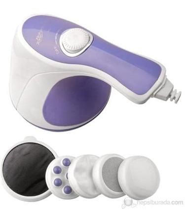 Relax and Tone Body Massage Device - Versatile Massage Belt for Weight Loss Muscle Building & Relaxation | 4 Attachments for ABS Shoulders Hips Thighs & More - Buy Online on GoSupps.com