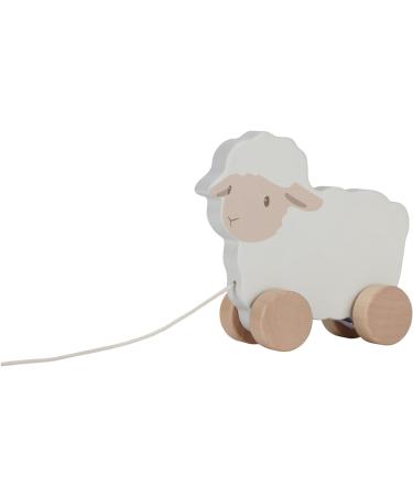 Shop Little Dutch 7161 FSC Wooden Pull-Along Animal Sheep | Eco-Friendly Little Farm Toy for Kids - International Shipping - Buy Online on GoSupps.com