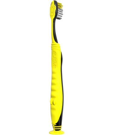 Colgate Batman Kids Toothbrushes with Suction Cup | Extra Soft Bristles | Pack of 4 | Ages 5+ | Children's Oral Care - Buy Online on GoSupps.com
