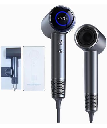 Professional 105 000 RPM Negative Ionic Hair Dryer | Digital Display Thermo-Control Low Noise Diffuser & Nozzle for Fast Drying - Worldwide Shipping - Buy Online on GoSupps.com