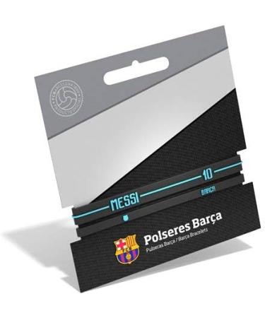 Official Lionel Messi Bar a Silicone Bracelet for Men | Support FC Barcelona | Stylish F tbol Club Merchandise - Buy Online on GoSupps.com