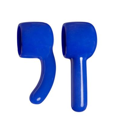 2 Pack Massager Attachment Accessories Massage Attachments Accessory Silicone (Blue/2pcs)