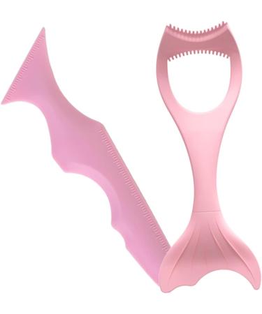 Baluue 6 Pcs Eyeliner False Eyelash Applicator Eyeshadow Mascara Eyelash Comb Applicator Pink - Buy Online on GoSupps.com