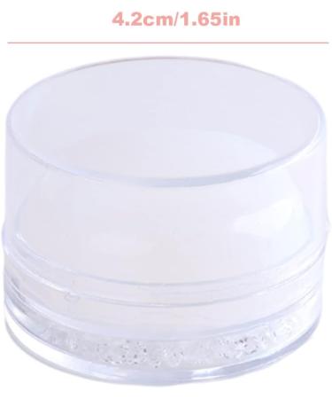 Nail Art Stamper Silicone Manicure Jelly Stamping Head Nail Supply Tools 4.2cm White silicone nail stamper - Buy Online on GoSupps.com