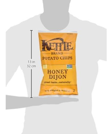 Kettle Foods Honey Dijon Potato Chips 5 oz - Delicious & Crunchy Snack - Buy Online on GoSupps.com