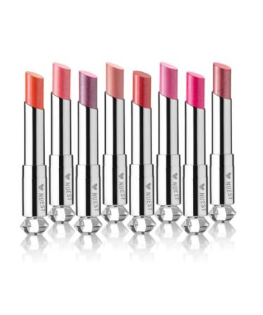 Nuest Diamond Shine Metallic Sparkle Lip Color - High Pigment Full Coverage in Orange Blossom | Vegan & Cruelty Free - Buy Online on GoSupps.com