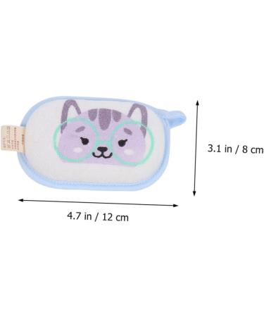 FRCOLOR Bath Sponge Toddler Bath Scrubber Kids Shower Scrubber Child Bath Shower Sponge Infant Bath Scrubber Foam Scrubber Baby Shower Animal Cotton Newborn Bath - Buy Online on GoSupps.com