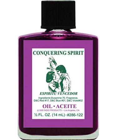(6Pack) Indio Products Spiritual Anointing Oil- Conquer Spirit 1/2oz