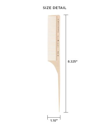 Cricket Silkomb Pro-60: Professional Medium Tooth Rattail Comb for Styling & Coloring Hair - Buy Online on GoSupps.com