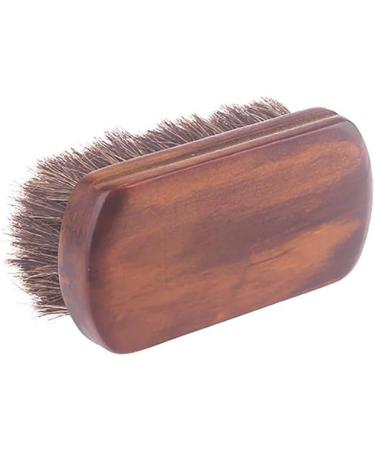 Horsehair Shoe Polish Brush Shine Brush Horse Hair Leather Cleaning Brush Leather Care Tools for Polishing Shoes Clothes Handbags - Buy Online on GoSupps.com